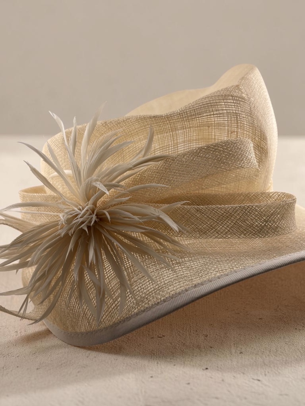 Betmar NY Vintage Women's Straw Fascinator Hat